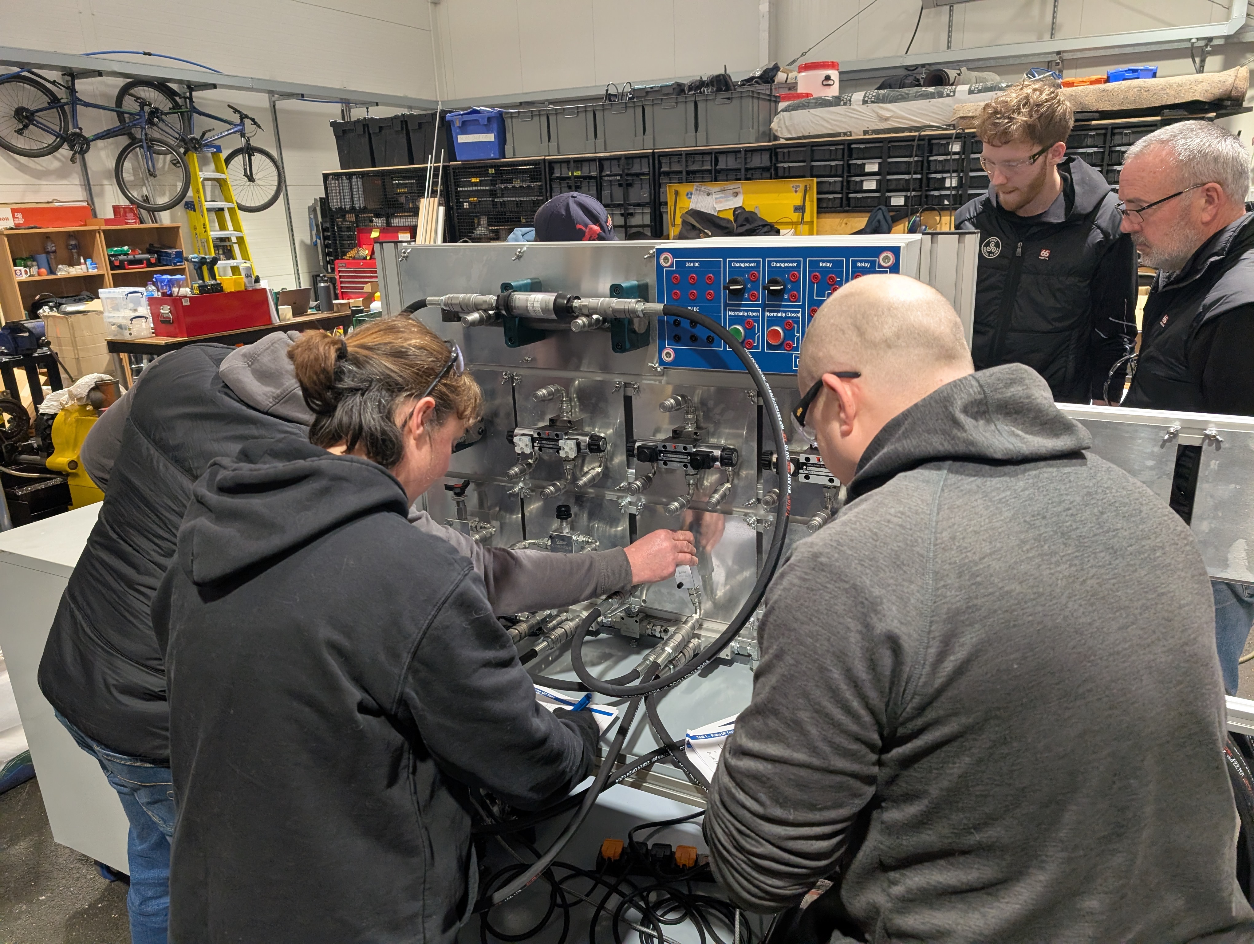 Hydraulic training session 12