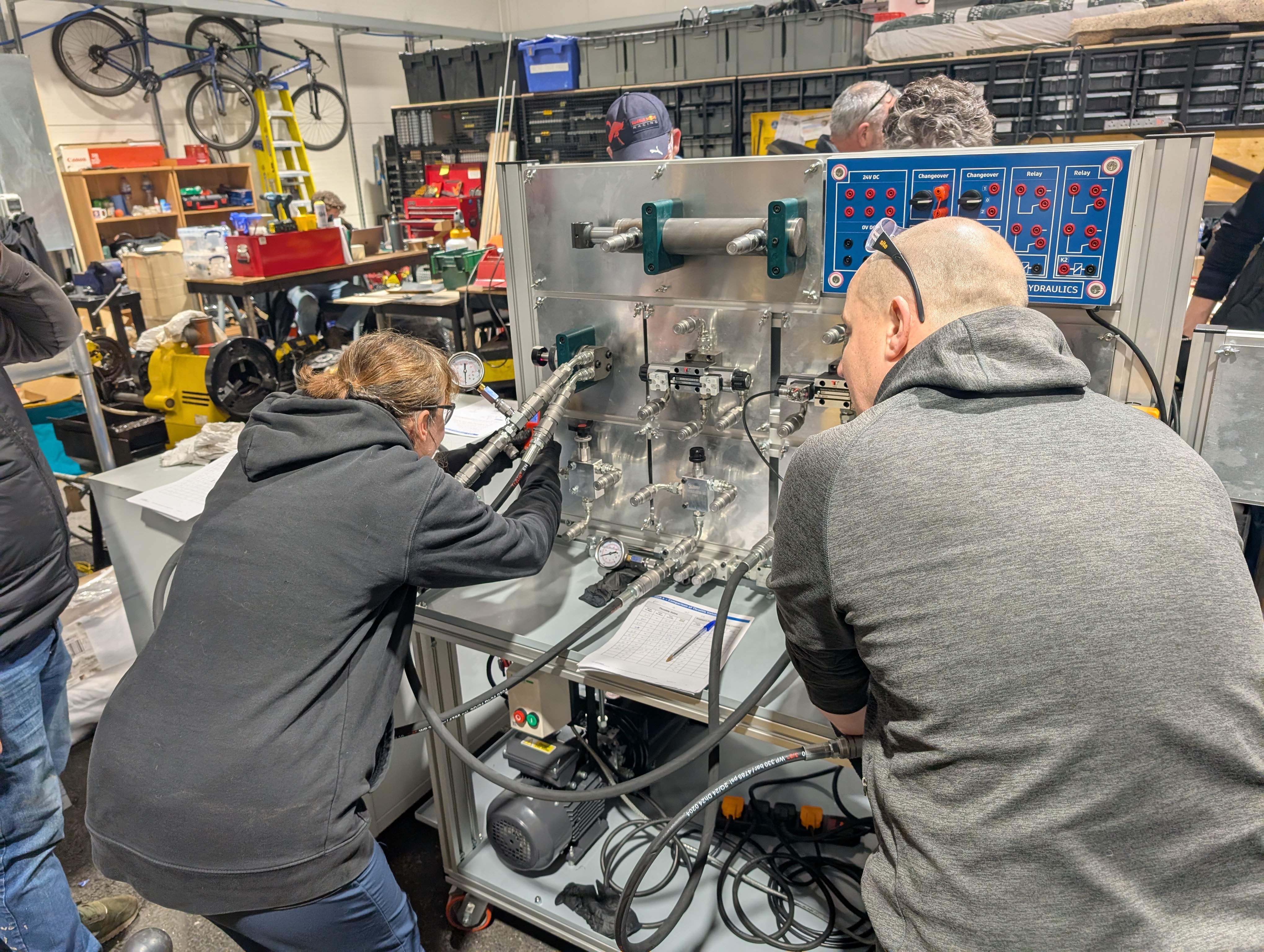 Hydraulic training session 17